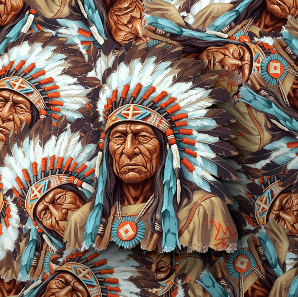 Native Indian Sticker Collection