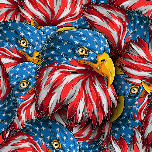 American Bald Eagle Sticker