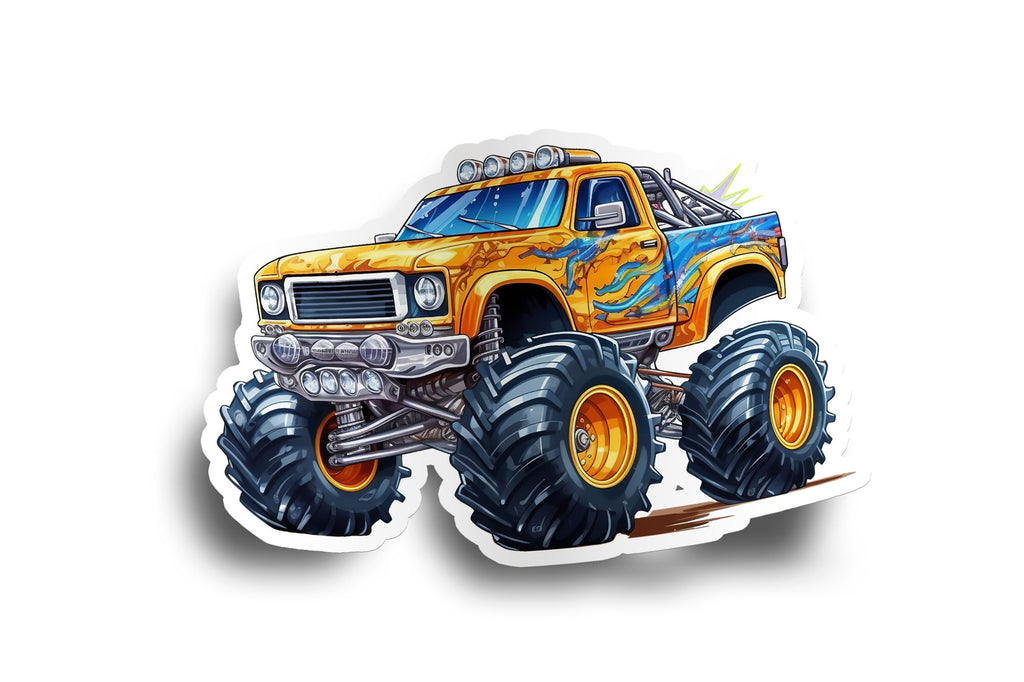 4X4 Monster Truck Sticker