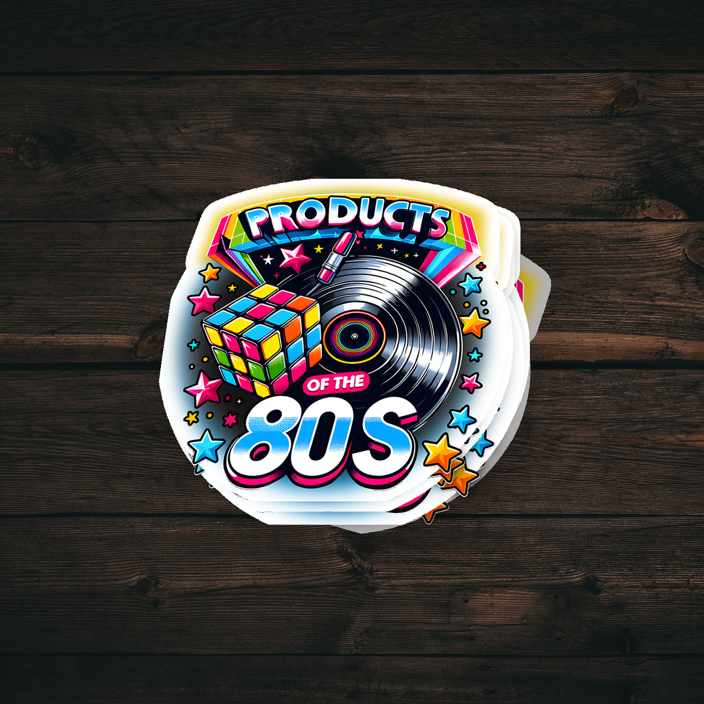 80s Retro Vintage Sticker