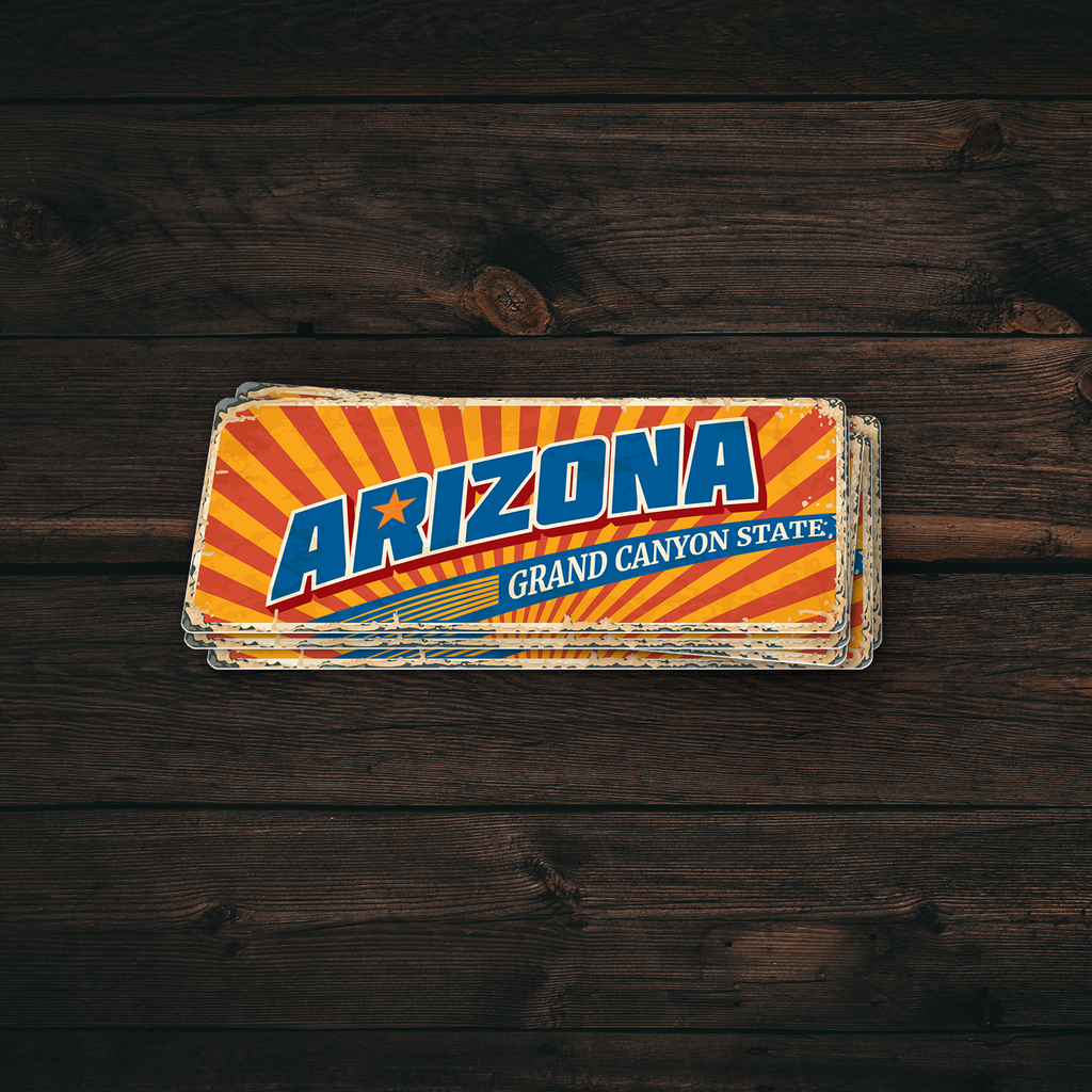 Arizona State Vintage Sticker