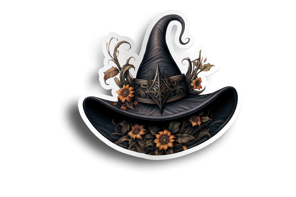 Autumn Witch Hat Sticker