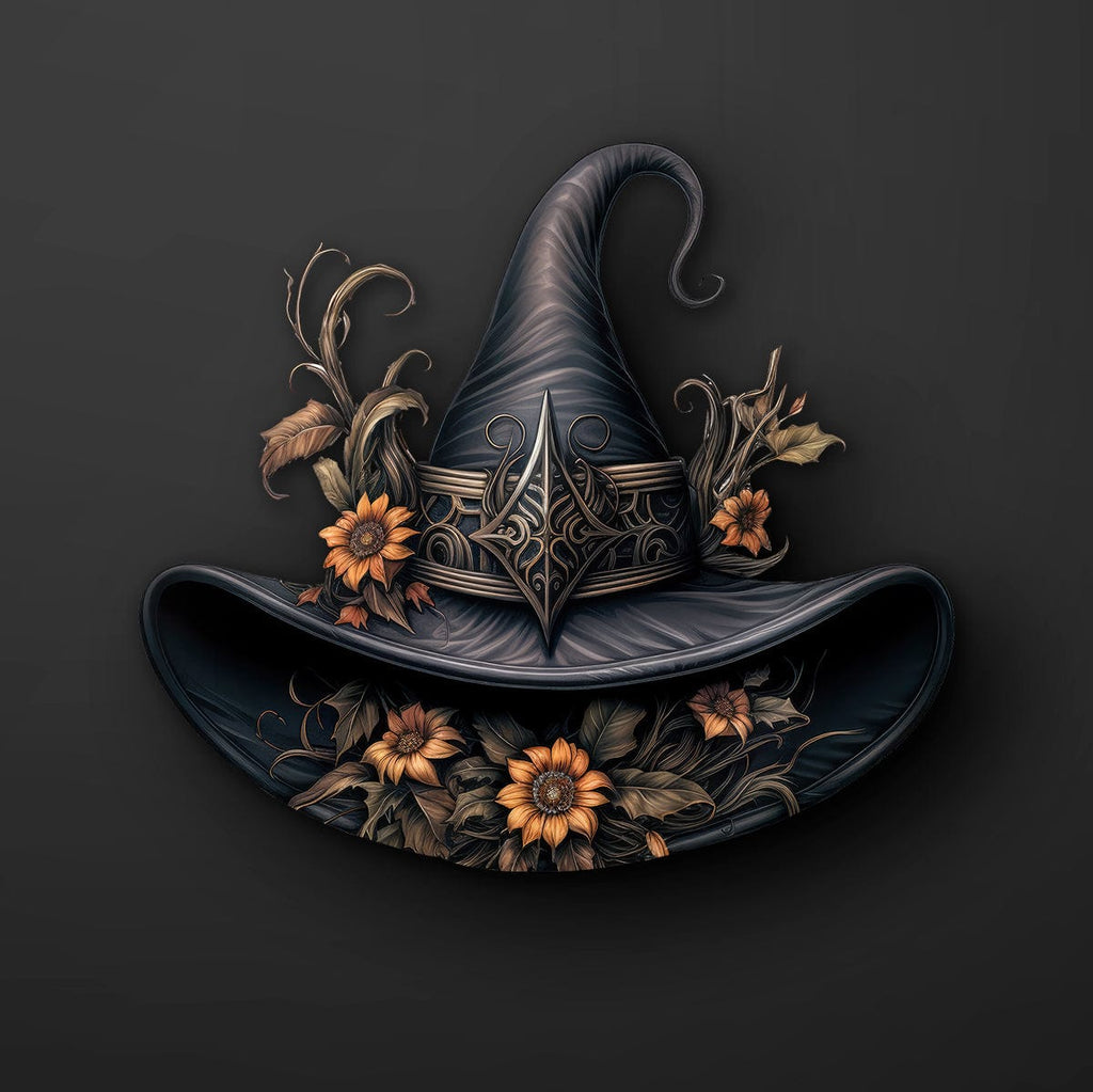 Autumn Witch Hat Sticker