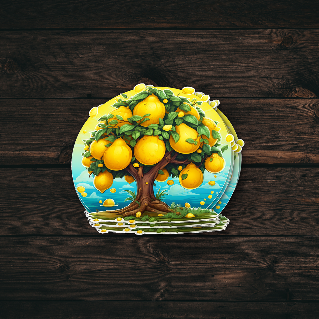 Big Lemon Tree Sticker