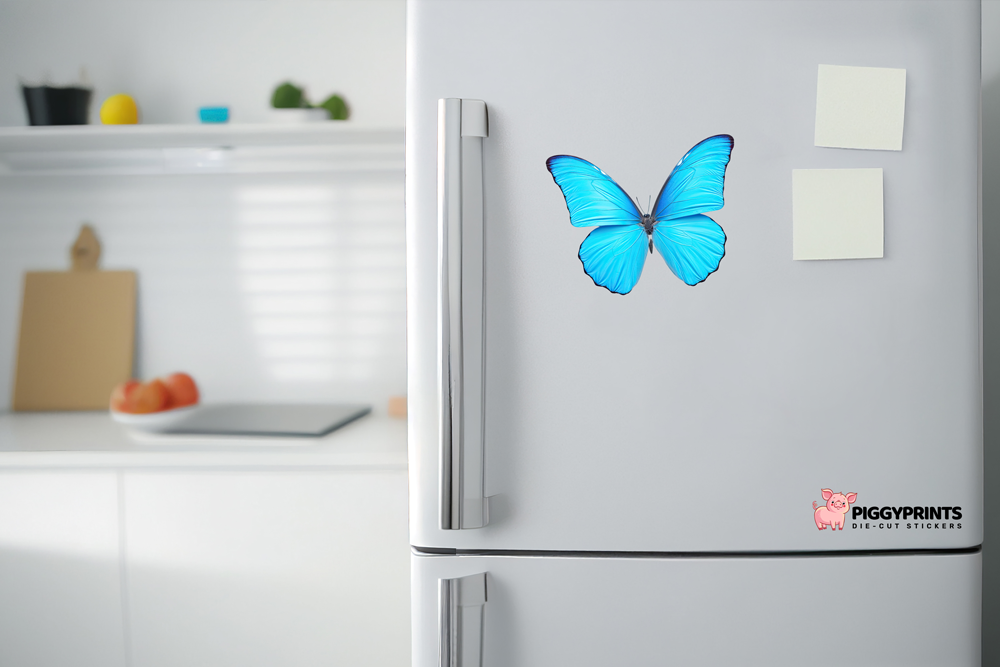 Blue Morpho Butterfly Magnet