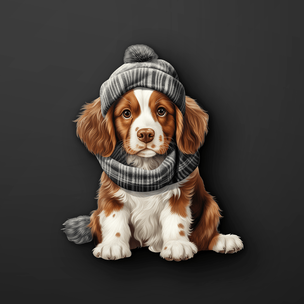 Brittany Spaniel Dog Sticker