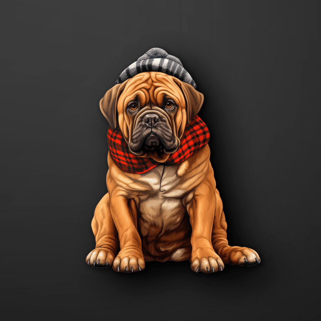 Bull Mastiff Dog Sticker