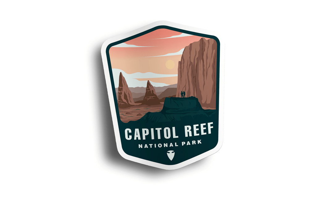 Capital Reef National Park Sticker