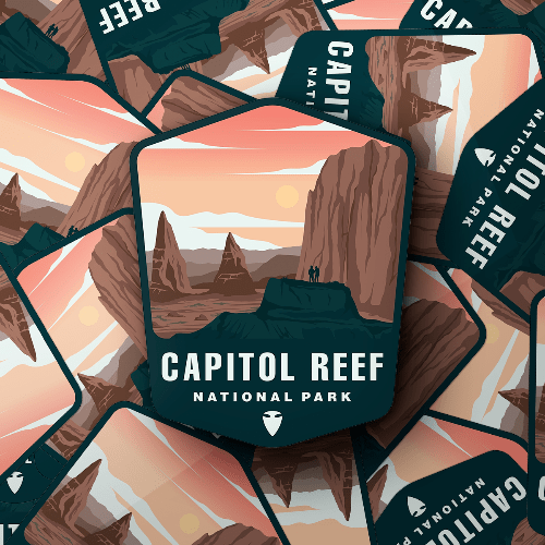 Capital Reef National Park Sticker