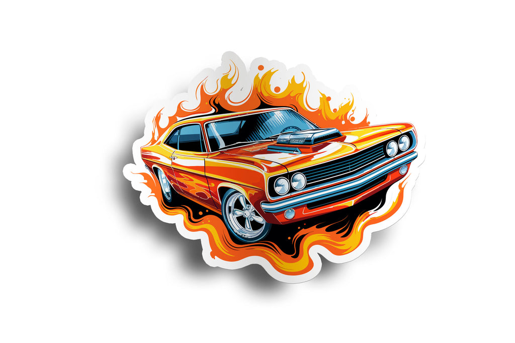 Charger Muscle Car Sticker