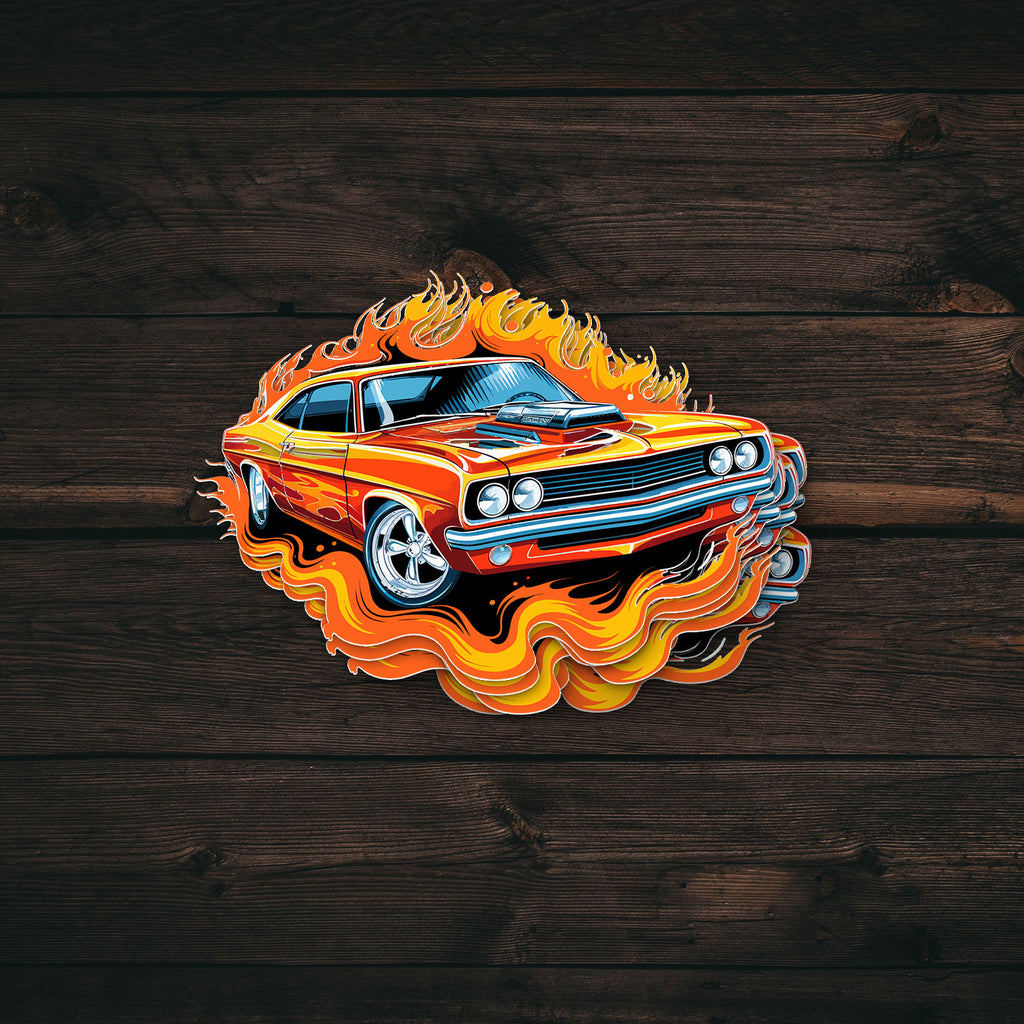 Charger Muscle Car Sticker