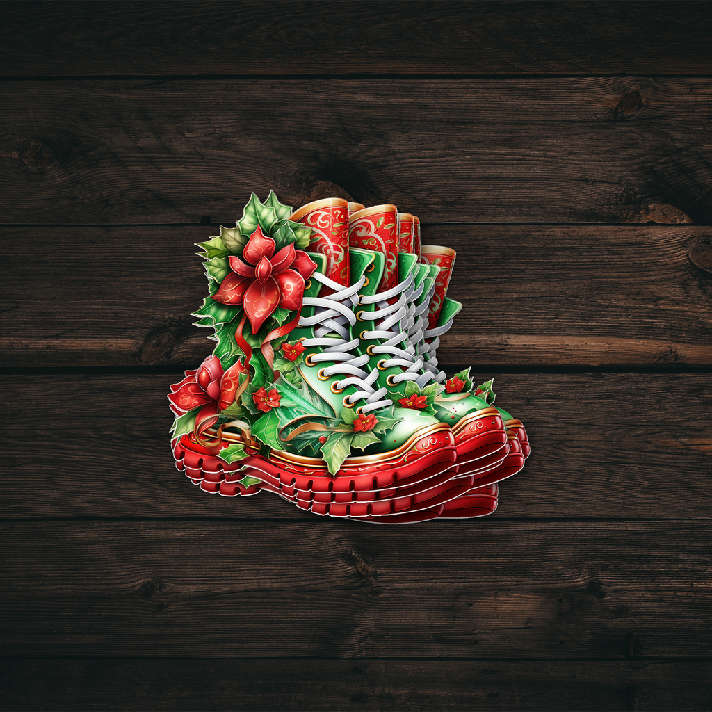 Christmas Boots Sticker