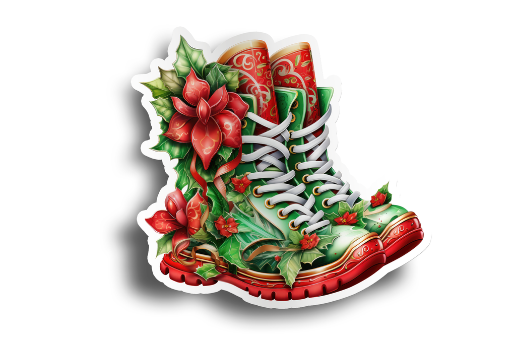 Christmas Boots Sticker