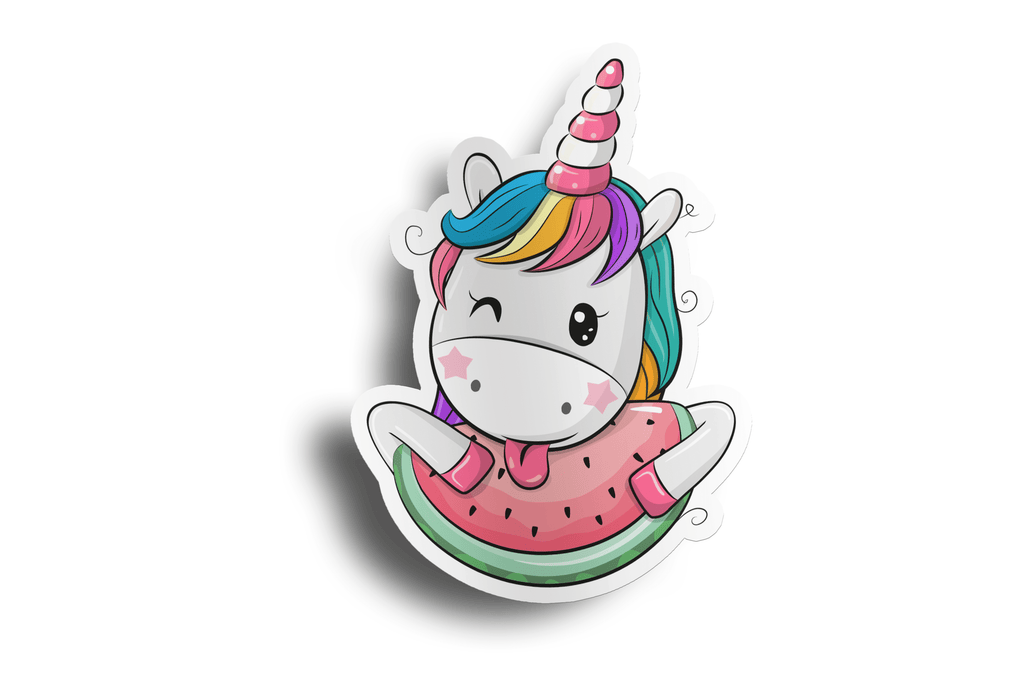 Unicorn Watermelon Sticker