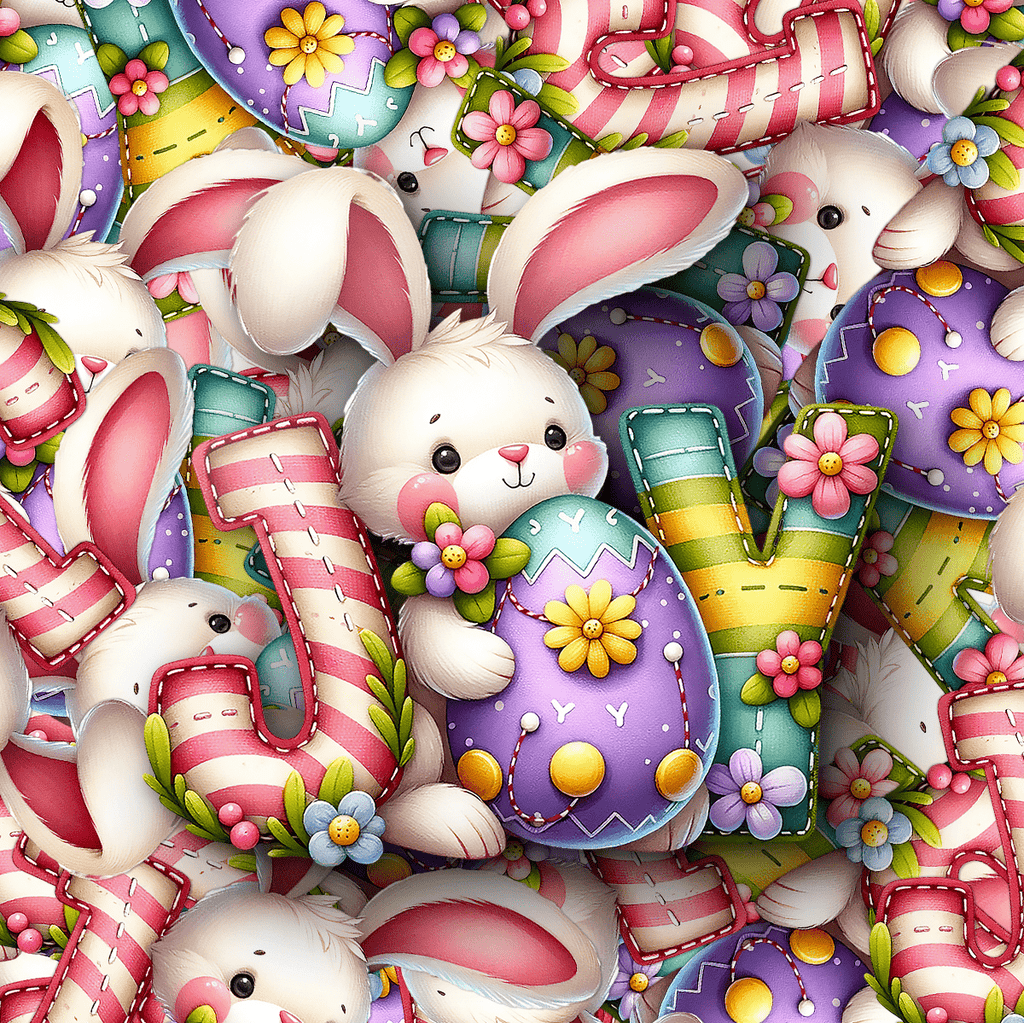 Easter Bunny Joy Sticker