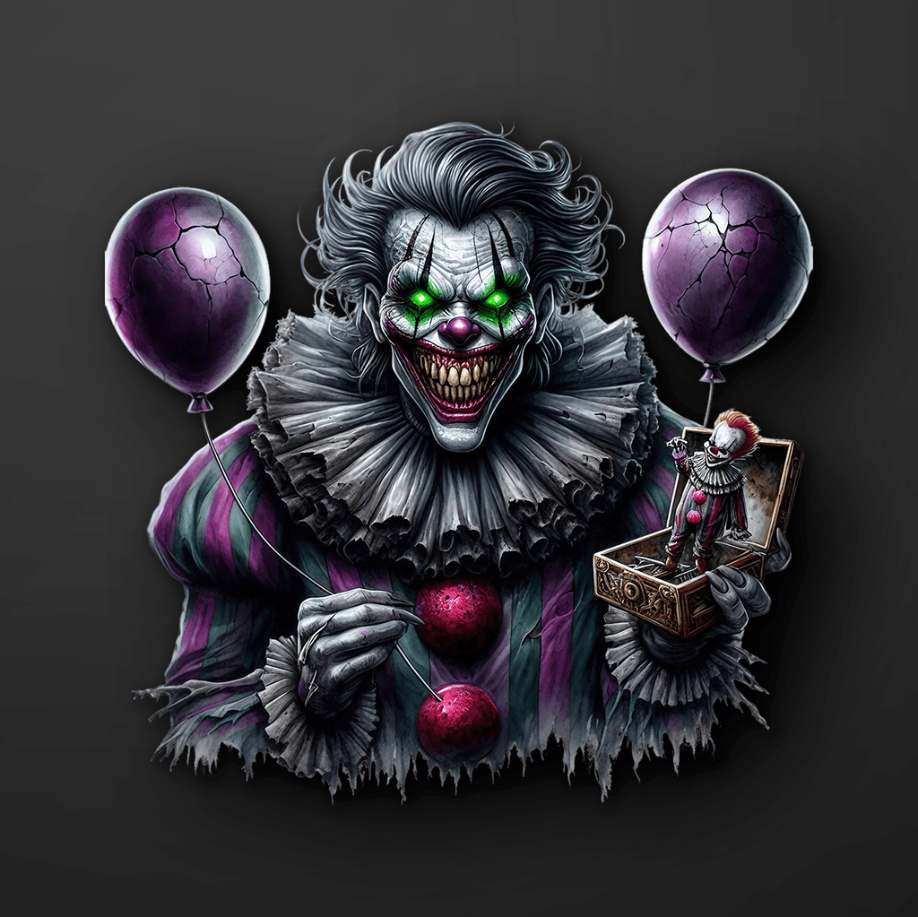 Evil Clown Sticker