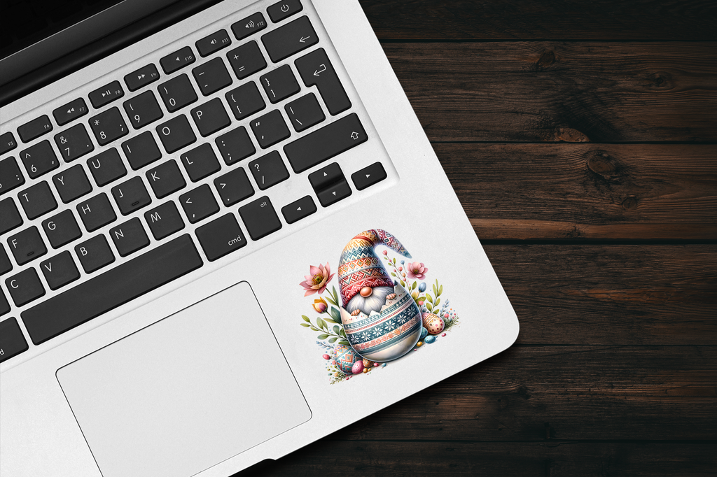 Floral Gnome Easter Sticker