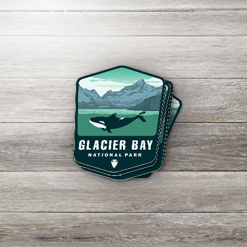 Glacier Bay National Park Sticker