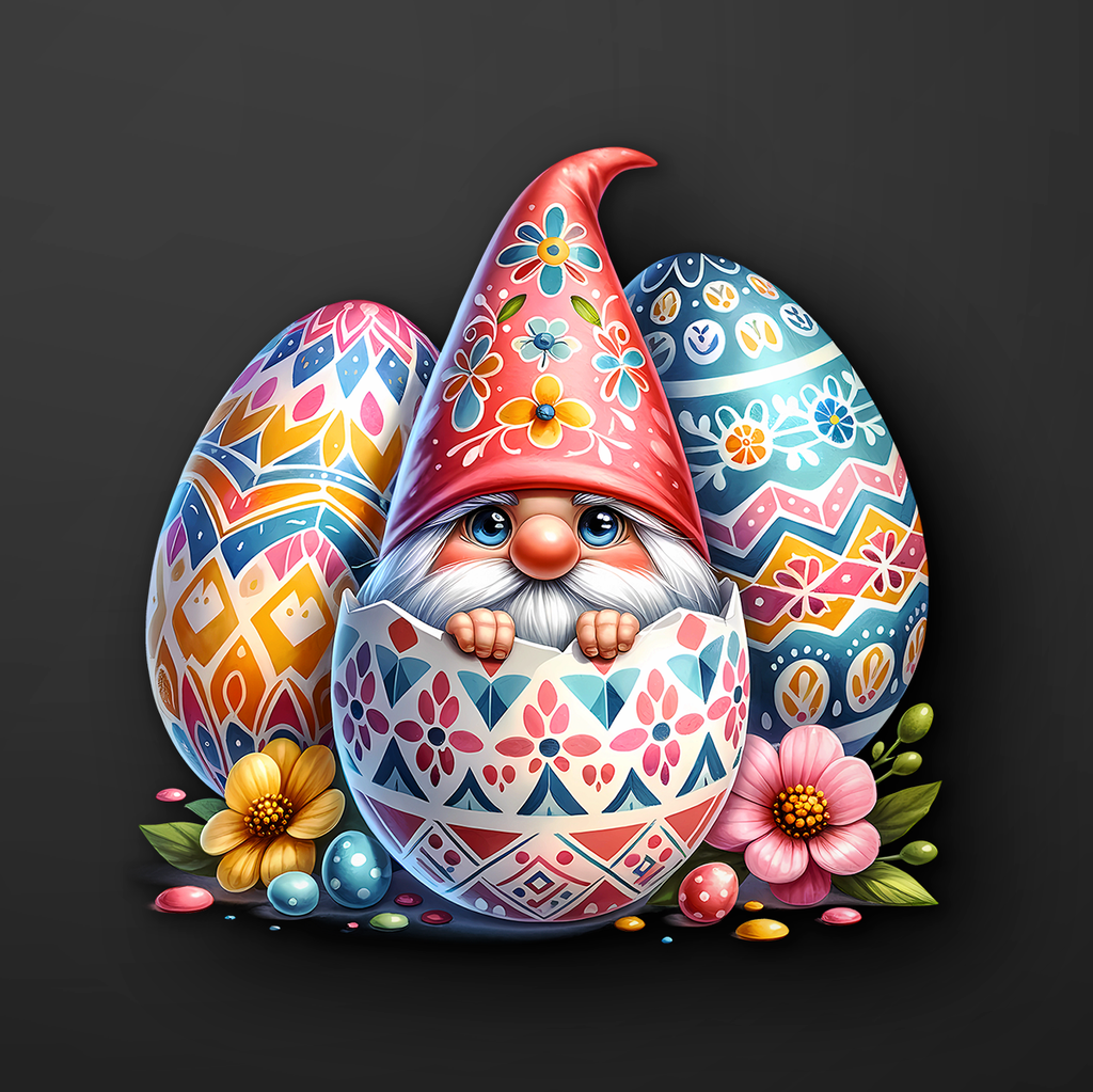 Gnome Easter Eggs Sticker