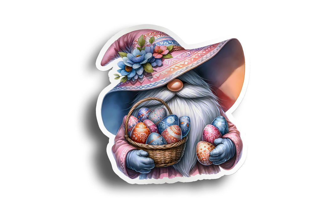 Gnome Easter Eggs Sticker