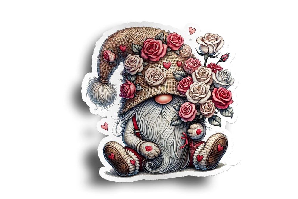 Gnome Valentine Sticker