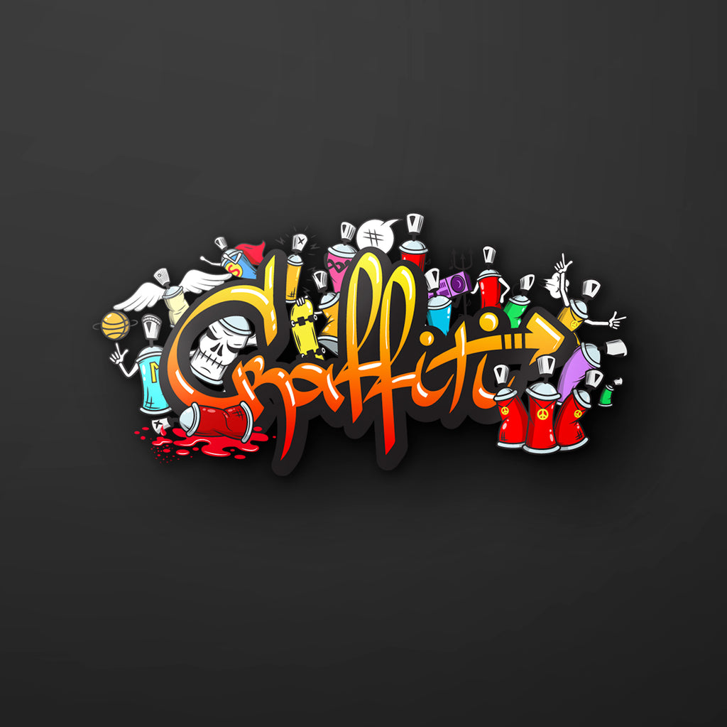 Graffiti Paint Sticker