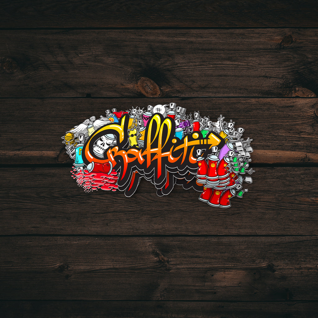 Graffiti Paint Sticker