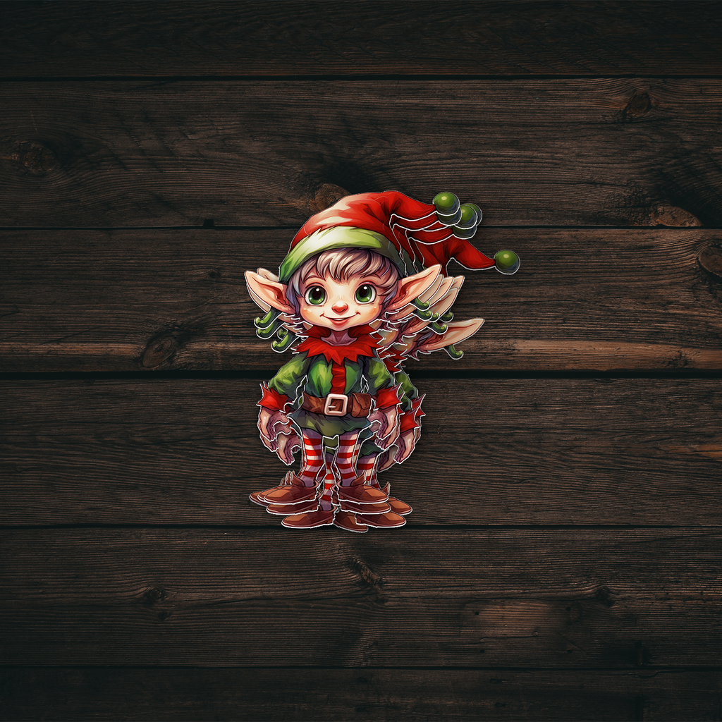 Elf Sticker