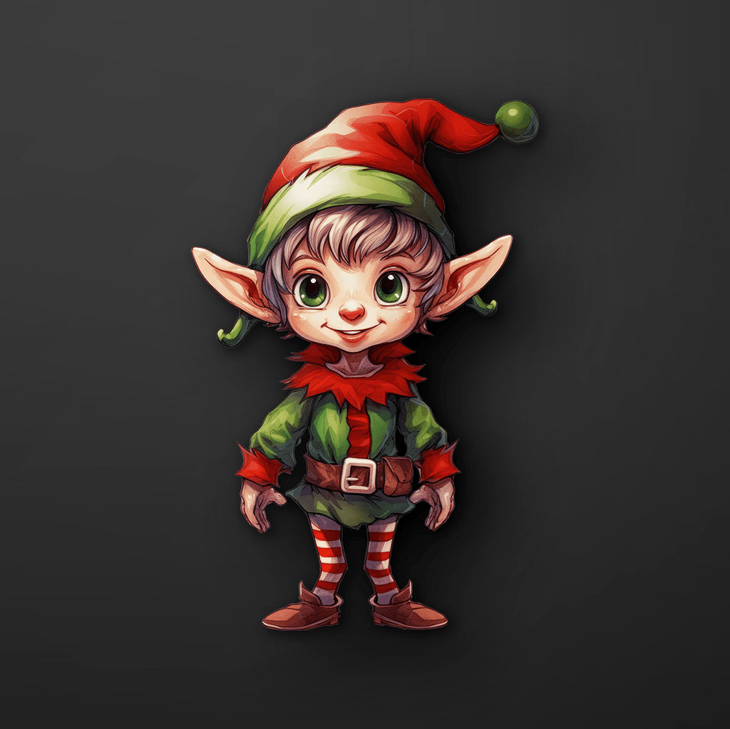 Elf Sticker