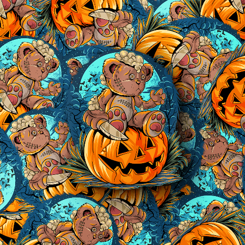 Halloween Pumpkin Killer Sticker