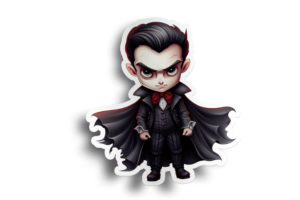 Halloween Vampire Sticker