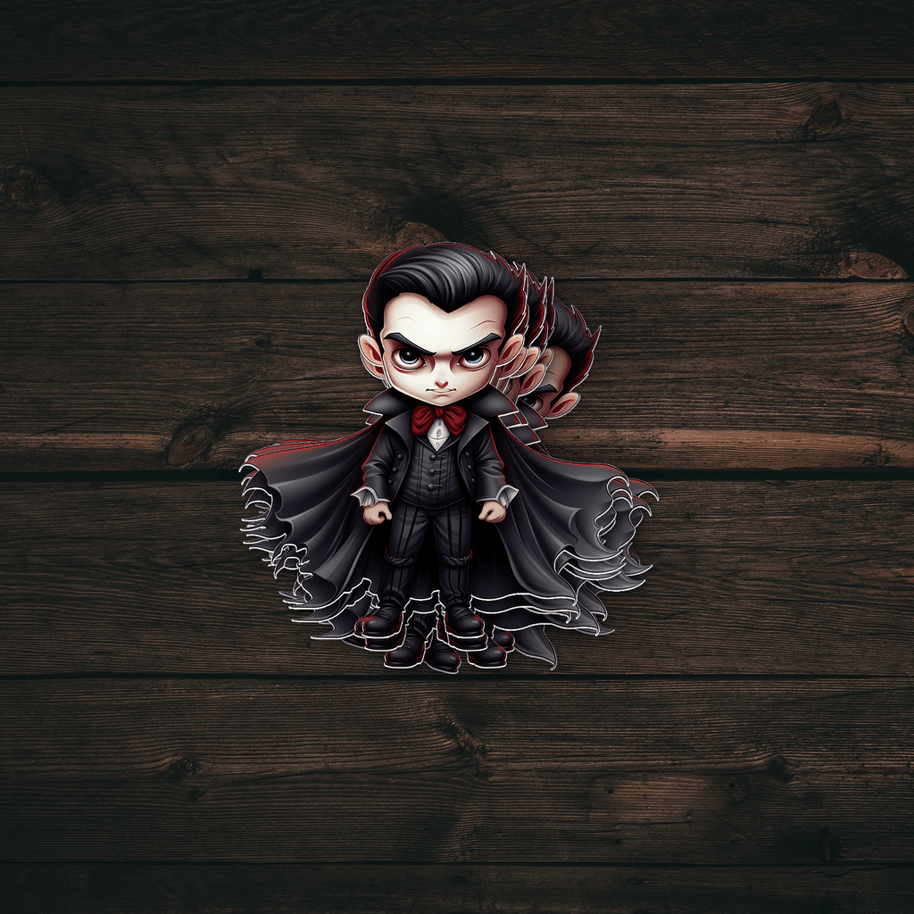 Halloween Vampire Sticker