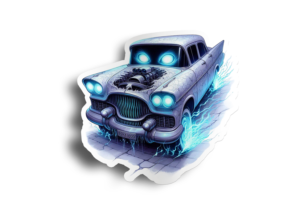 Ghost Monster Car Sticker