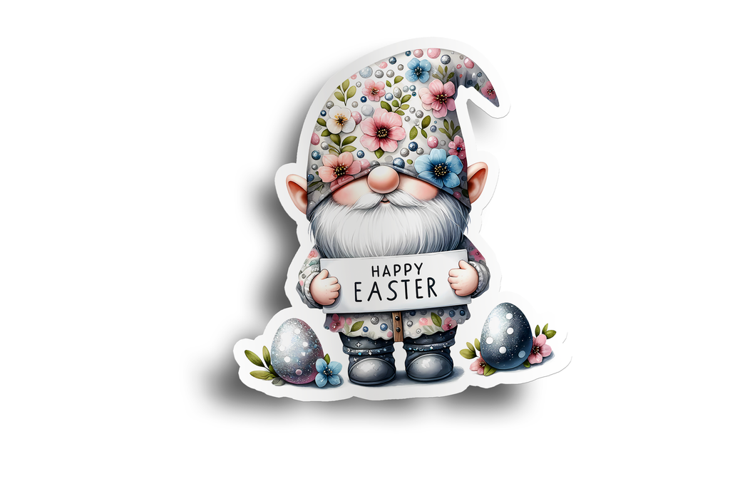 Happy Easter Gnome Sticker