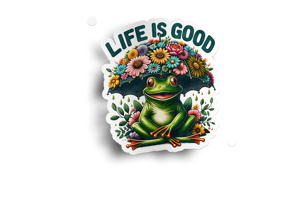 Hippie Life is Good Sticker