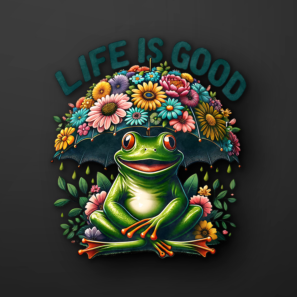 Hippie Life is Good Sticker