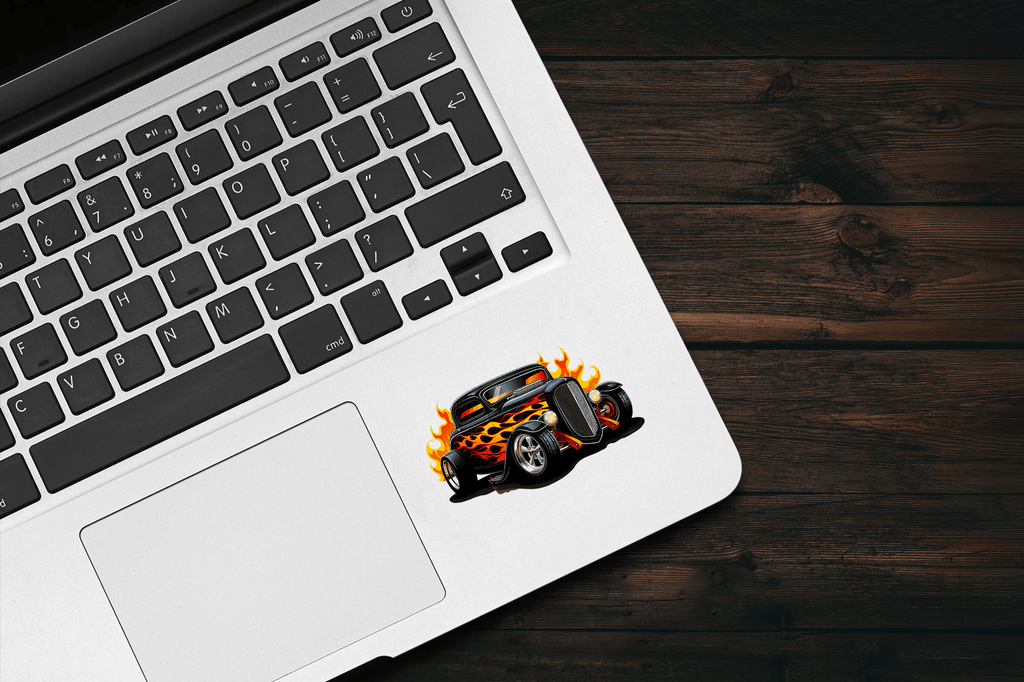 Hot Rod Roadster Decal