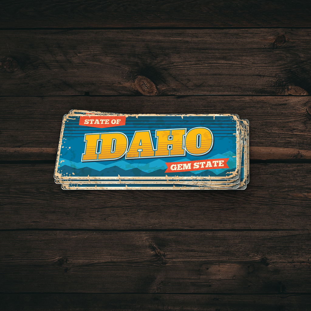 Idaho State Vintage Sticker