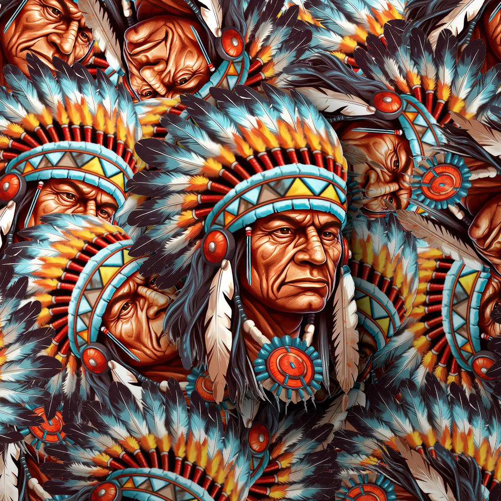 Native Chief Sticker