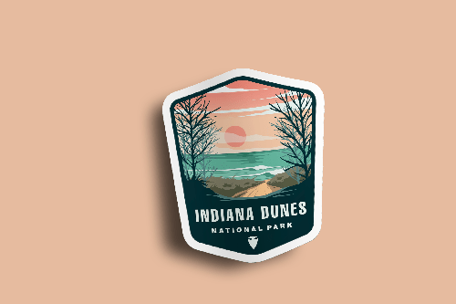 Indiana Dunes National Park Sticker