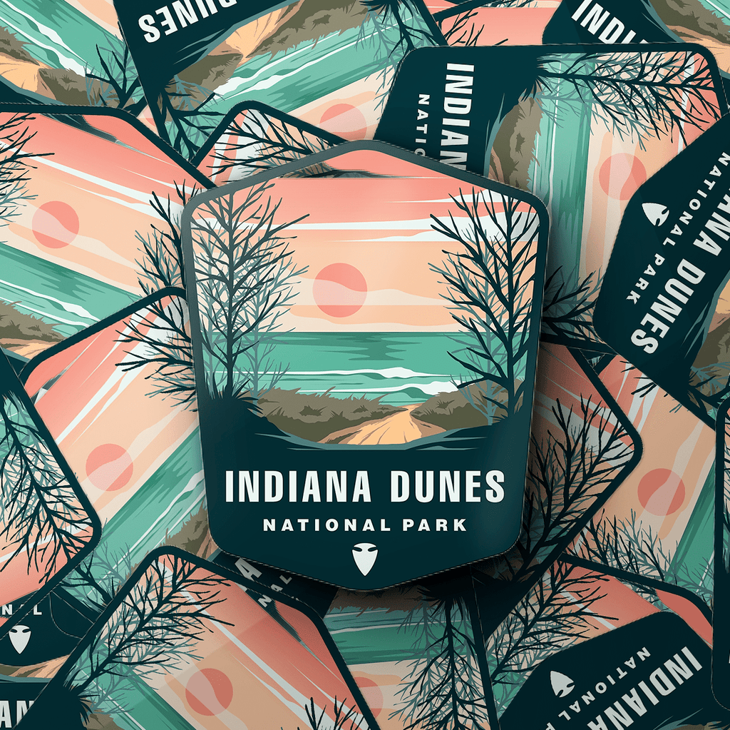 Indiana Dunes National Park Sticker