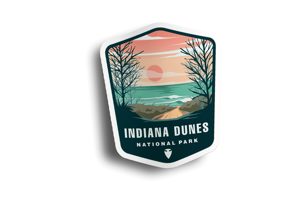 Indiana Dunes National Park Sticker