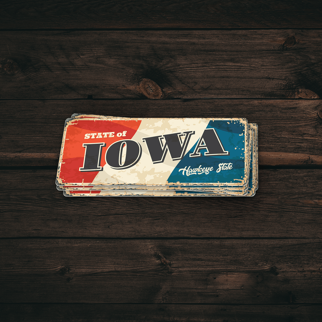 Iowa State Vintage Sticker