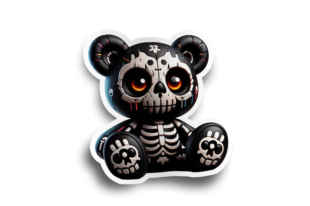 Jack Skeleton Bear Sticker