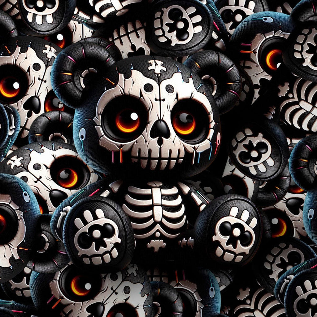 Jack Skeleton Bear Sticker