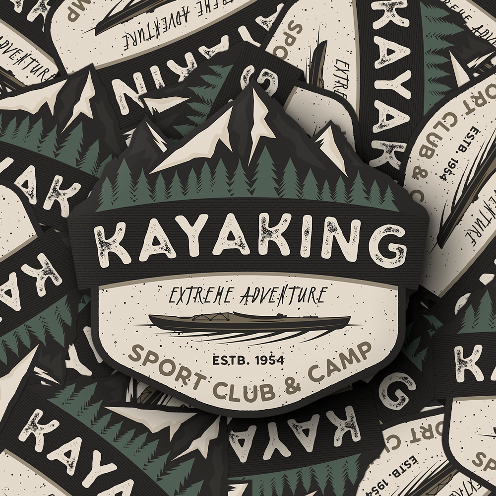 Kayaking Magnet