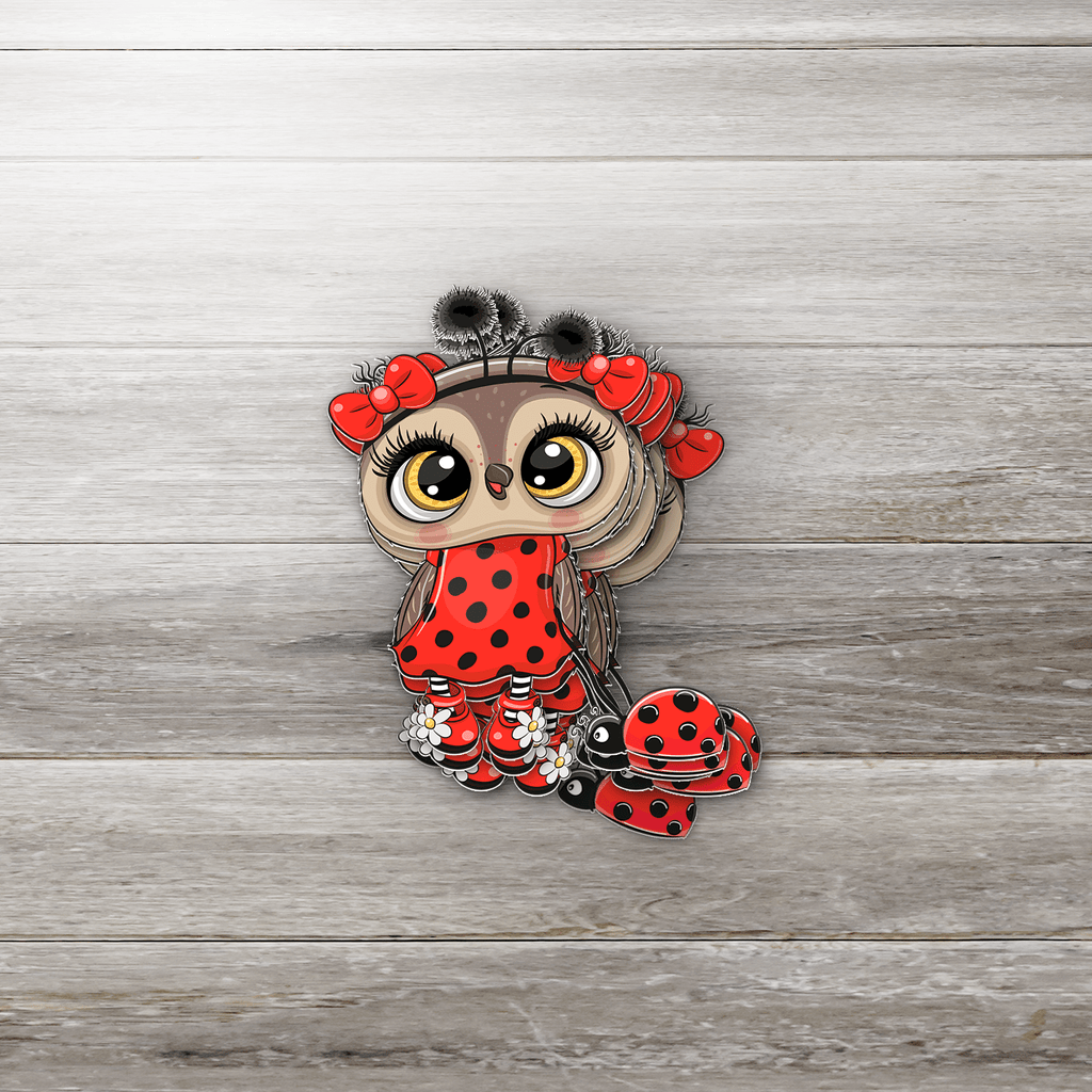 Red Ladybug Sticker