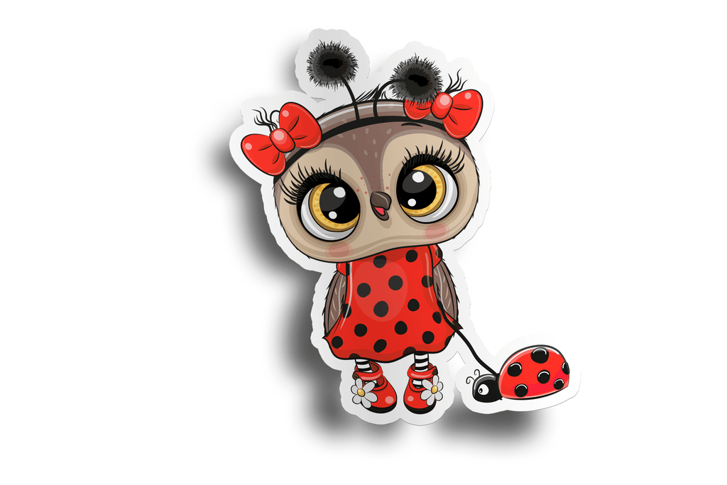 Red Ladybug Sticker