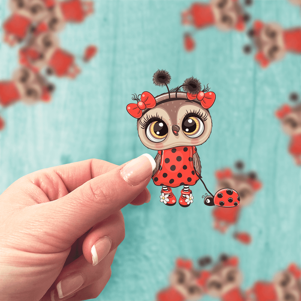 Red Ladybug Sticker