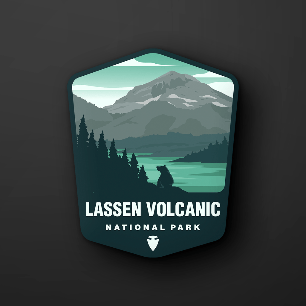 Lassen Volcanic National Park Sticker